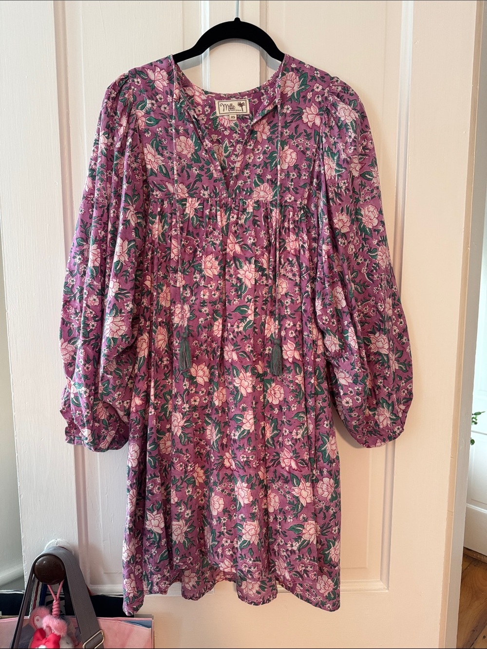 Mille Daisy Long Sleeve Mini Dress XS